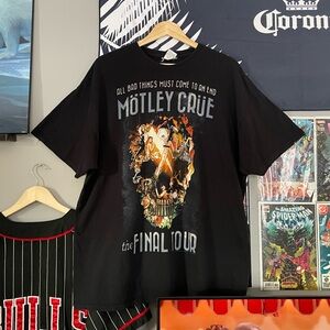 2014 Motley Crue The Final Tour T-shirt
